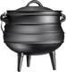 12 Quart Cast Iron Dutch Oven Cauldron Pot Camping Cookware With Lid Pre-sea