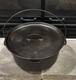 12 Wagwold #10 Tite-top 3 Footed Dutch Oven With #10 Lid Made In Usa