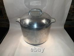 1930's MAGNALITE Sidney O Wagner Ware 8qt Dutch Oven Stock Pot 4738 M VINTAGE