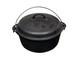 1930s Griswold # 8 Cast Iron Dutch Oven With Lid Bail Handle Self Basting Tite Top