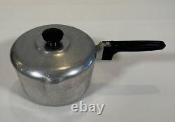 3 pcs Wagner Ware Sidney Magnalite Cookware 4248 Dutch Oven 4683 1 qt Pots withLid