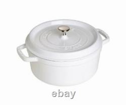 4-Qt. Round Dutch Oven Color White