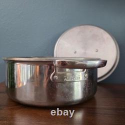 6-Qt All-clad D7 Collective 7-ply Slow Cooker / Dutch Oven with Lid Soup Stock pot