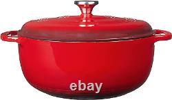 7.5 Quart Enameled Cast Iron Dutch Oven with Lid