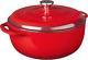 7.5 Quart Enameled Cast Iron Dutch Oven With Lid Dual Handles Oven Safe Up T