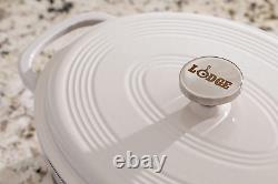 7 Quart Enameled Cast Iron Oval Dutch Oven with Lid Dual Handles Oven Safe u