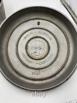 #8 Griswald 1278 A Tite-Top Dutch Oven Seasoned Cast Iron Self Baste READ