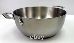 All Clad 10.5 D5 Dutch Oven Sauté Stock Pot Stainless Steel Cassoulet NO LID