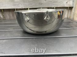 All Clad 10.75 Diameter Dutch Oven Sauté Stock Pot No Lid Stainless Cassoulet
