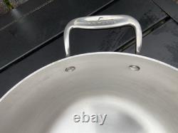 All Clad 10.75 Diameter Dutch Oven Sauté Stock Pot No Lid Stainless Cassoulet