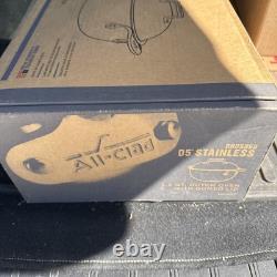 All-Clad D5 Brushed Stainless Steel Dutch Oven & Dome Lid 5.5 quart