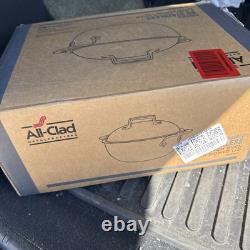 All-Clad D5 Brushed Stainless Steel Dutch Oven & Dome Lid 5.5 quart
