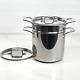 All-clad D5 Five-ply Stainless-steel 7-qt Pasta Pentola Withlid And Insert