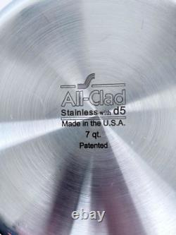All-Clad D5 Five-Ply Stainless-Steel 7-Qt Pasta Pentola withLid and Insert