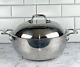 All-clad Stainless Steel Dutch Oven Domed Lid Double Handles 5.5 Qt