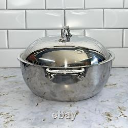 All-Clad Stainless Steel Dutch Oven Domed Lid Double Handles 5.5 QT