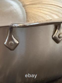 All Clad USA MetalCrafters 5.5 Qt Polished Stainless Steel Dutch Oven, Domed Lid