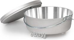 Aluminum 12' Dutch Oven Dutch Oven with Fixed Legs for Camping, Cabin and Home