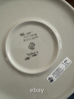 Amazing Polish Pottery Dutch Oven Casserole & Lid Unikat Blue Pansies Signature