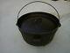 American Camper Large Cast Iron Dutch Oven 14 Diameter X 5.5 Deep 3 Footed Lid
