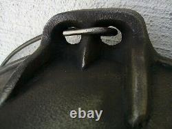 American Camper Large Cast Iron Dutch Oven 14 Diameter x 5.5 Deep 3 Footed Lid
