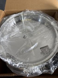 Americraft 12 Qt West Bend Multi-Core Stainless Stockpot Dutch Oven Pan With Extra