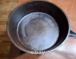 Antique Cast Iron Dutch Oven Roaster GT Glascock & Son Footed With Stand No Lid