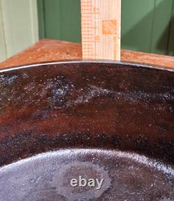 Antique Cast Iron Dutch Oven Roaster GT Glascock & Son Footed With Stand No Lid
