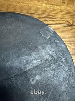 Antique Cast Iron Pot Gate Mark 3 Footed (cut Off) Camp Dutch Oven With Lid 10