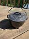Antique L. H. Rogan & Co 3 Legged Cast Iron Dutch Oven With Lid #1 Knoxville, Tn