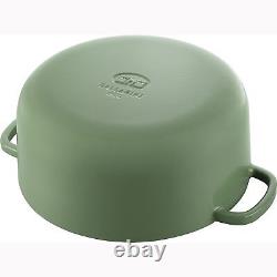 BALLARINI Bellamonte Cast Iron 7.6-qt Round Dutch Oven Saggio Green