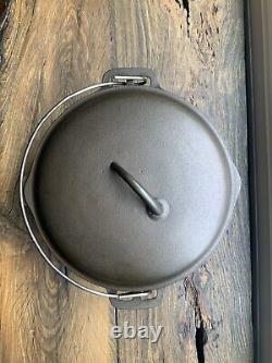 BSR Birmingham Stove & Range Century Series #7 Cast Iron Dutch Oven, Restored