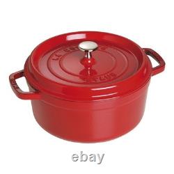 Big Sale Staub Cast Iron 4 qt, Round, Dutch Oven, Multicolor, FREE SHIPPING