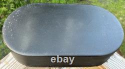 Cabela's Cast Iron Roaster with Lid Dutch Oven Pan Skillet Fire Cooking Seasoned