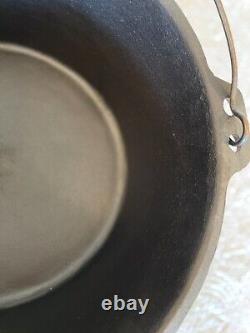 Cajun Classic Mamou LA Cast Iron Dutch Oven & Lid 16 QT Restored Seasoned HUGE