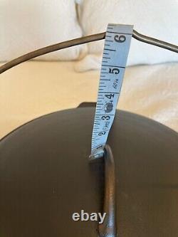 Cajun Classic Mamou LA Cast Iron Dutch Oven & Lid 16 QT Restored Seasoned HUGE