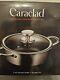 Caraclad/hex Ellevated Hex Nonstick Stainless/aluminum 4qt Dutch Oven /glass Lid
