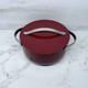 Caraway Ceramic 6.5-qt Dutch Oven With Lid Brick Red See Pics Rare Used Cond