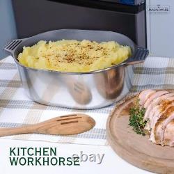 Cast Aluminum Oven Oval Dutch Oven Pot with Lid for Families and Parties