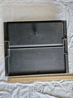 Cast Iron Dutch Oven Camp Roaster Griddle with Lid 20x17 30 Lbs
