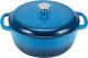Cast Iron Dutch Oven Pot With Lid, Enameled, Round, Dual Handles, Heavy-duty, La