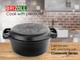 Cast Iron Dutch Oven Pot With Skillet Lid Casserole Cookware 6l