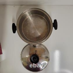 Chef's Ware By Townecraft 5 Qt Stockpot Surgical T304 Stainless Dutch Oven WithLid