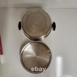 Chef's Ware By Townecraft 5 Qt Stockpot Surgical T304 Stainless Dutch Oven WithLid