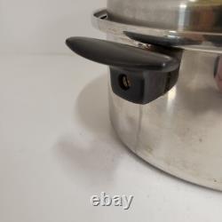 Chef's Ware By Townecraft 5 Qt Stockpot Surgical T304 Stainless Dutch Oven WithLid