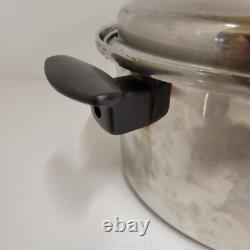 Chef's Ware By Townecraft 5 Qt Stockpot Surgical T304 Stainless Dutch Oven WithLid