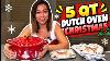 Christmas Dutch Oven Review 5qt Red Enameled Cast Iron Dutch Oven For Bread U0026 Cooking
