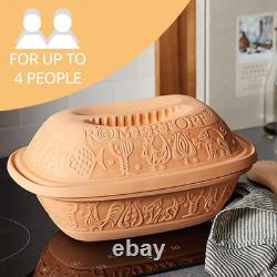 Clay Roaster Non-Stick Dutch Oven Healthy Pot Cooking Clay Baker Versati