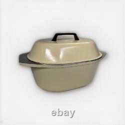 Club Aluminum Cookware Beige Roaster Dutch Oven WithLid Never Used