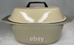 Club Aluminum Cookware Beige Roaster Dutch Oven WithLid Never Used